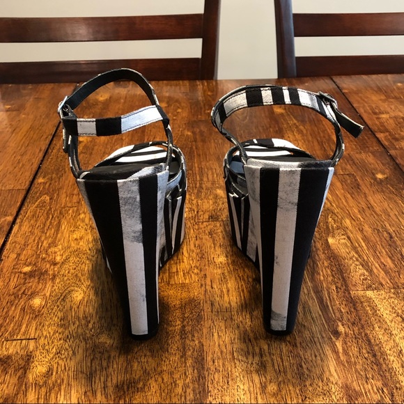 NWOT! ALDO/Libertine Limited Edition Wedges sz 8 - Picture 8 of 13